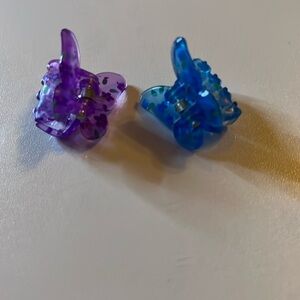 Little tiny butterfly clips for your hair, good quality
